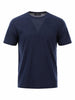 Yes Zee maglia uomo in cotone blu