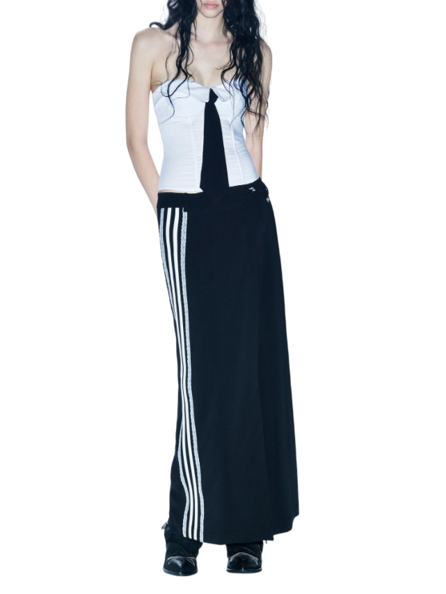 Aniye By gonna lunga Sandy a portafoglio nero 185270 00336 ANIYE BY 