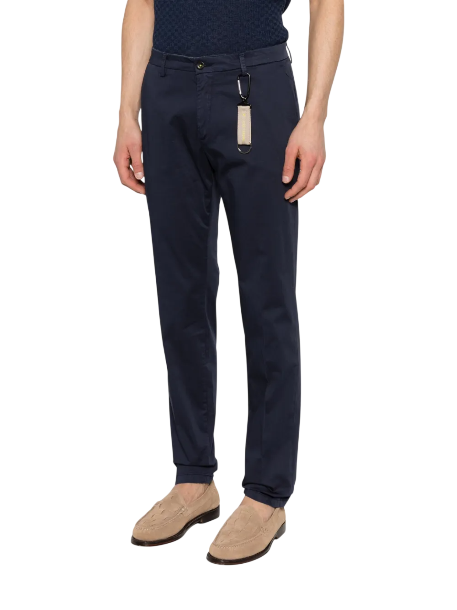 Manuel Ritz pantaloni uomo skinny in cotone blu 4032P1408TC-263291 89 MANUEL RITZ 