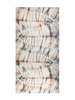 Me Fui telo mare in microfibra reversibile multicolor ecrù