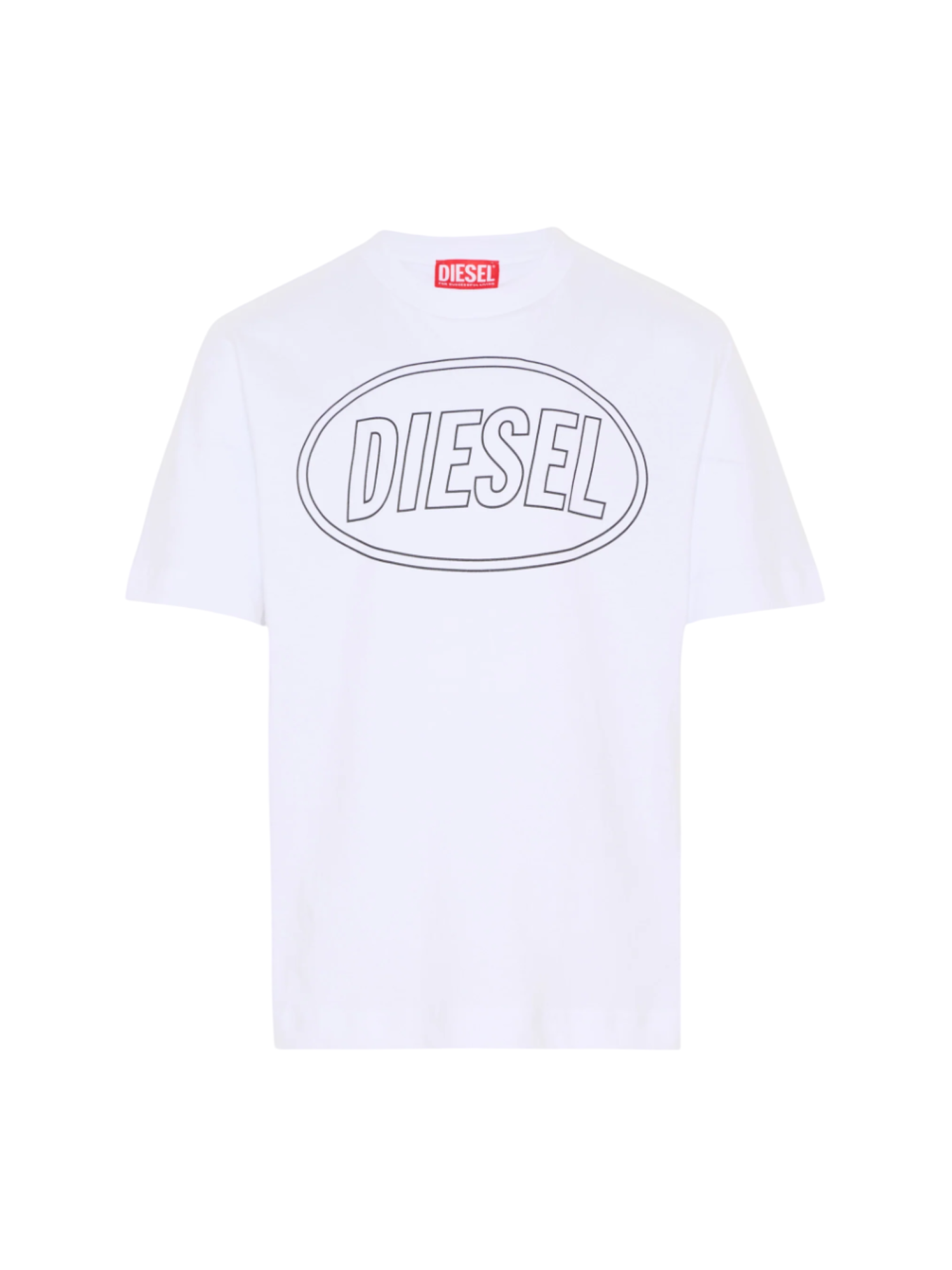Diesel T-shirt bambino manica corta con logo bianco J02582-0GRAI K100 DIESEL 