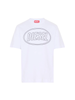 Diesel T-shirt bambino manica corta con logo bianco