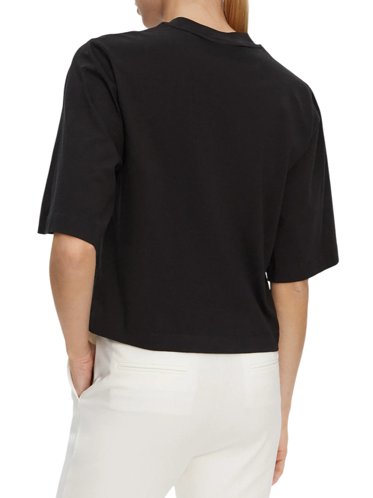 Pinko T-shirt manica corta Niamey nero 104604-A2F8 Z99 PINKO 