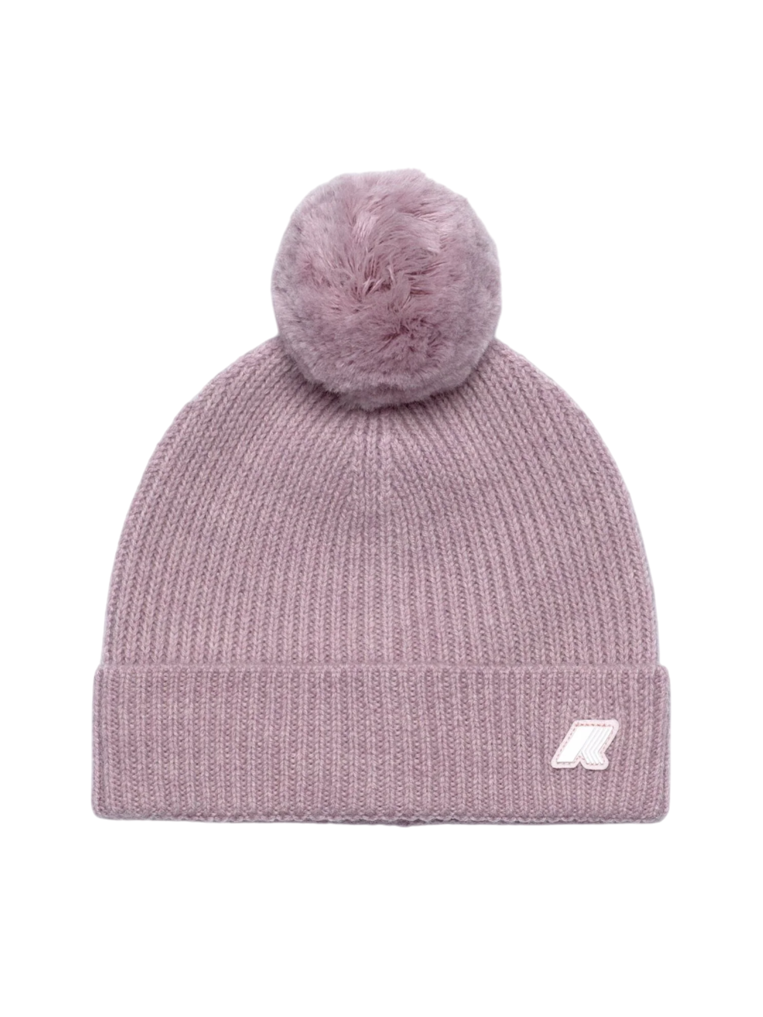 K-way cappello bambina in lana con pompon rosa K31359W KAL K-WAY 