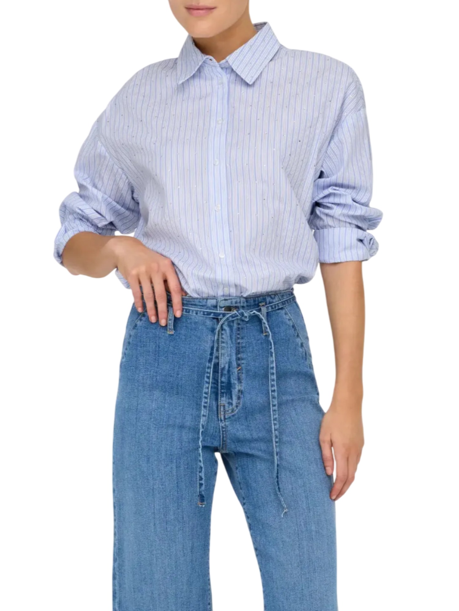 ONLY 15352703BRIGHT WHITE-STRIPES