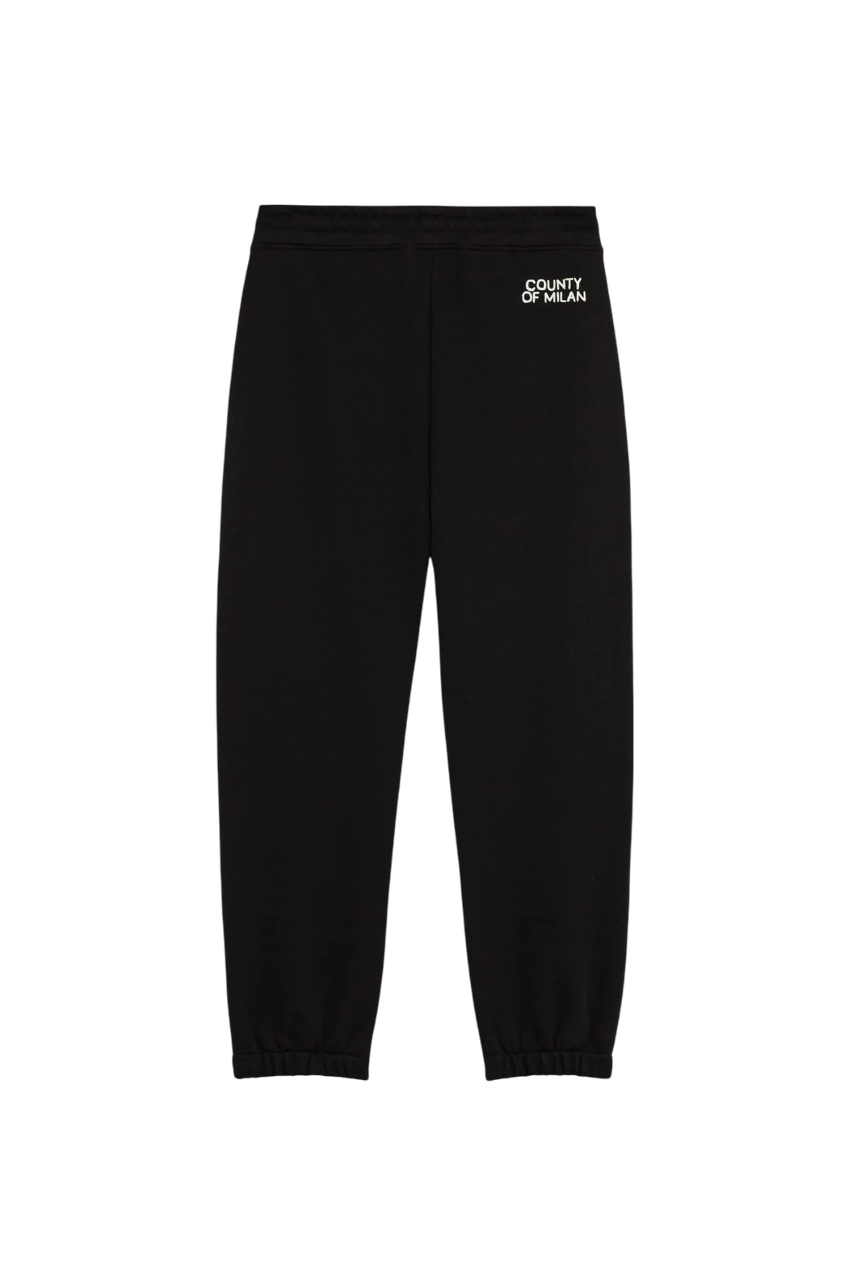 County of Milan pantaloni joggers uomo nero CAMAFP007 110 COUNTY OF MILAN 