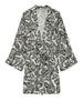 Vero Moda giacca kimono in fantasia panna nero