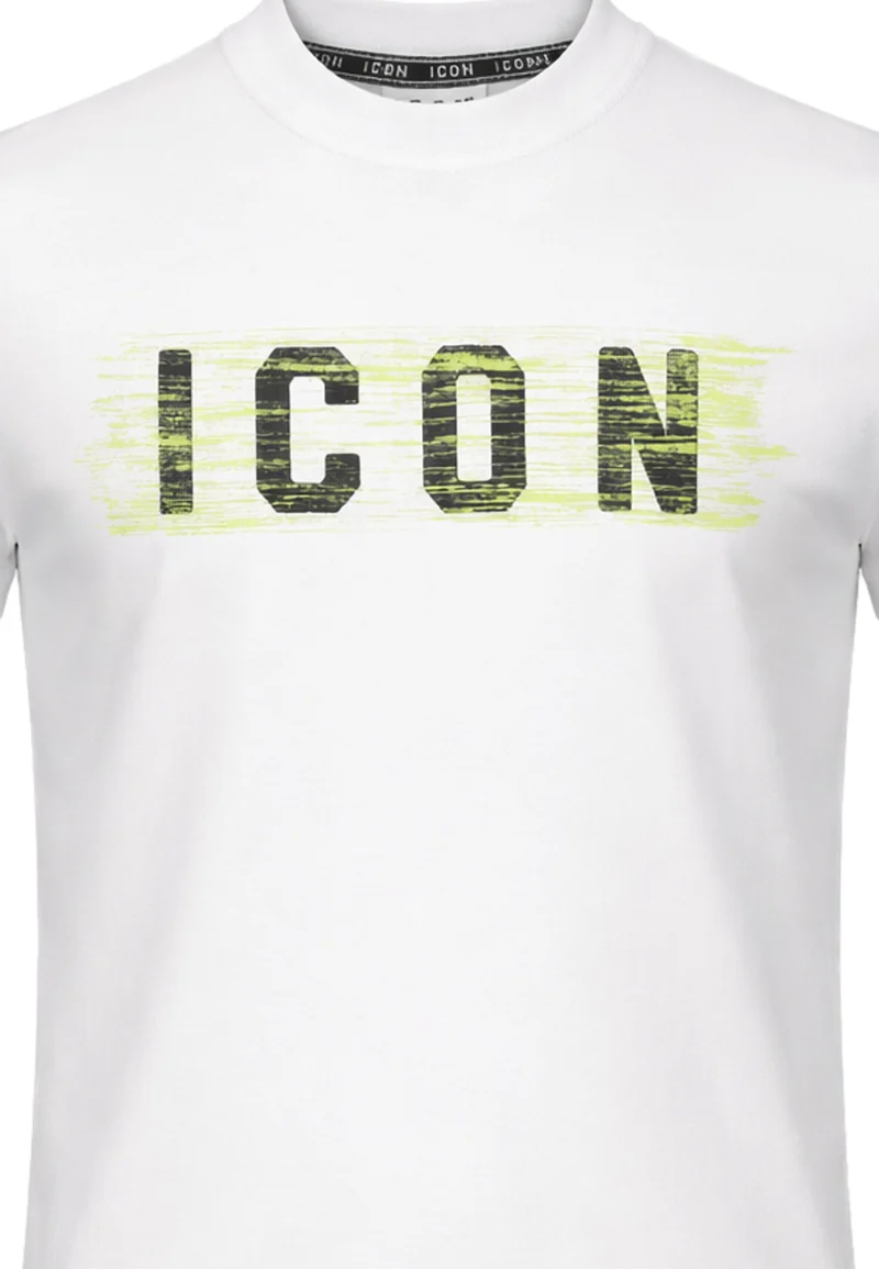 Icon T-shirt manica corta bambino con logo bianco IBKS001259 1000 ICON 