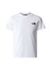 The North Face T-shirt bambino manica corta bianco