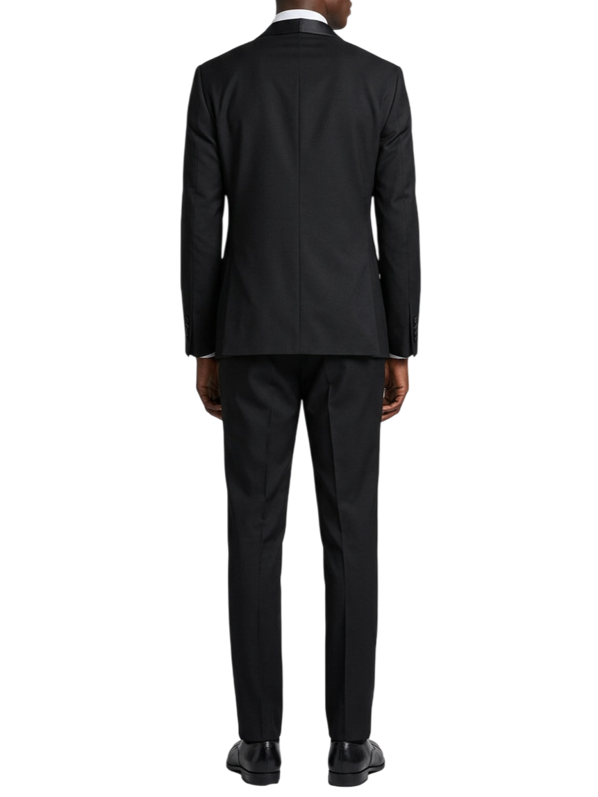 Manuel Ritz abito uomo monopetto giacca e pantaloni nero 4030AR3139-263090 99 MANUEL RITZ 