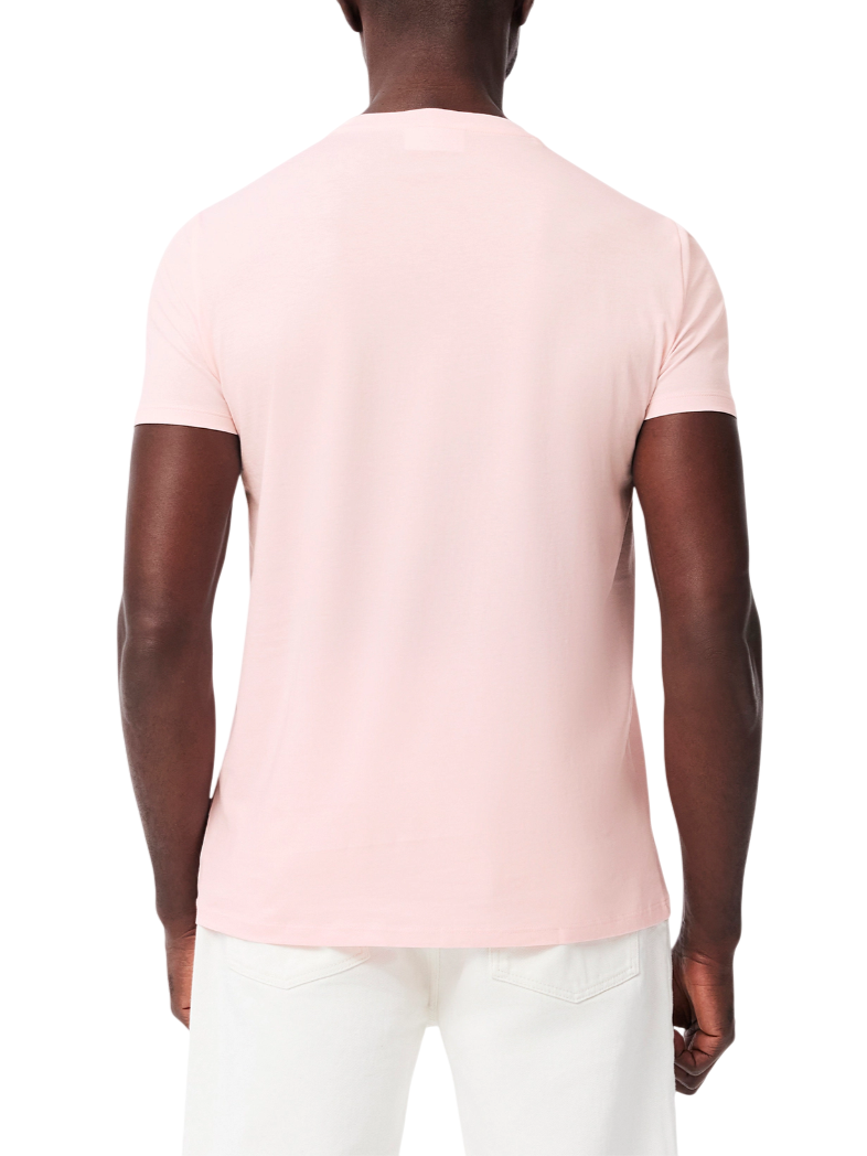 Lacoste T-shirt manica corta in cotone Pima rosa TH6709 T03 LACOSTE 