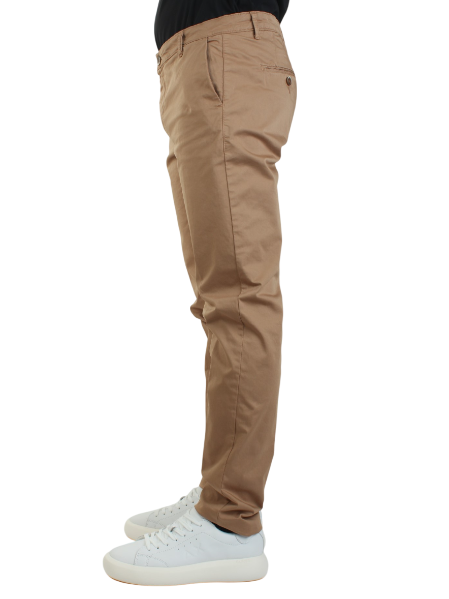 Rar pantaloni Cuba slim fit in cotone color nocciola CUBA-225002 NOCCIOLA RAR 
