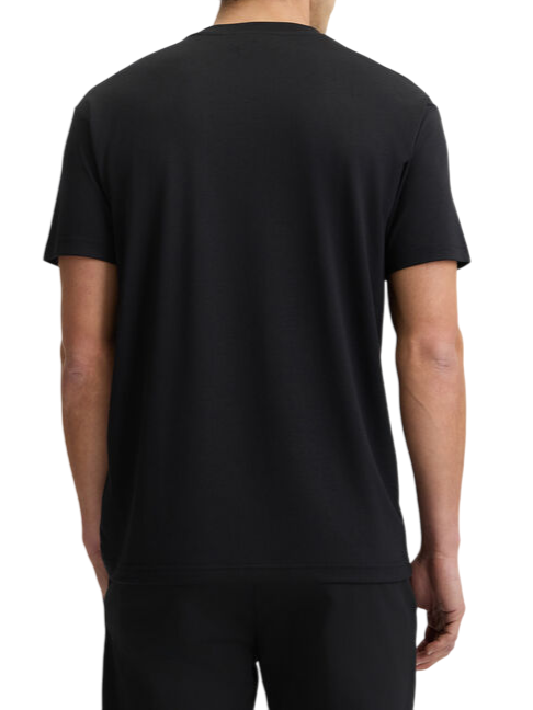 Liu Jo T-shirt maniche corte basic con logo nero QA5174J4805 22222 LIU JO 
