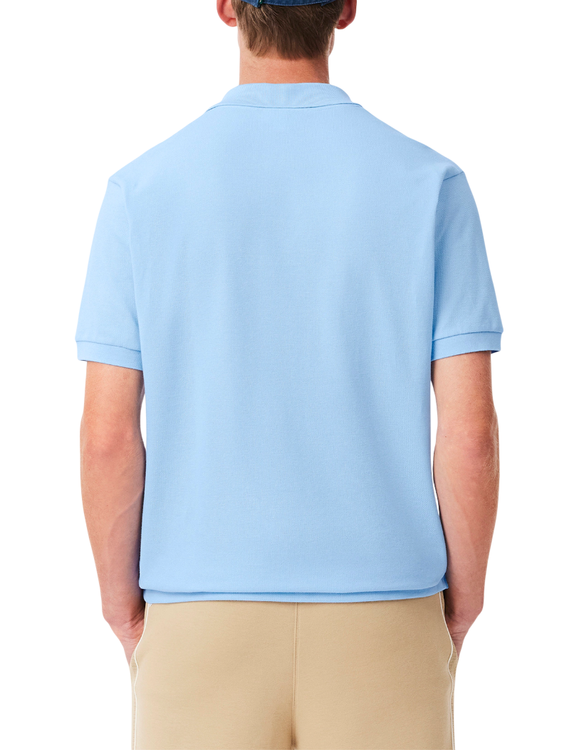 Lacoste polo manica corta 12.12 in piquè celeste 1212 HBP LACOSTE 