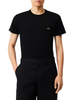 Lacoste T-shirt manica corta in cotone Pima nero