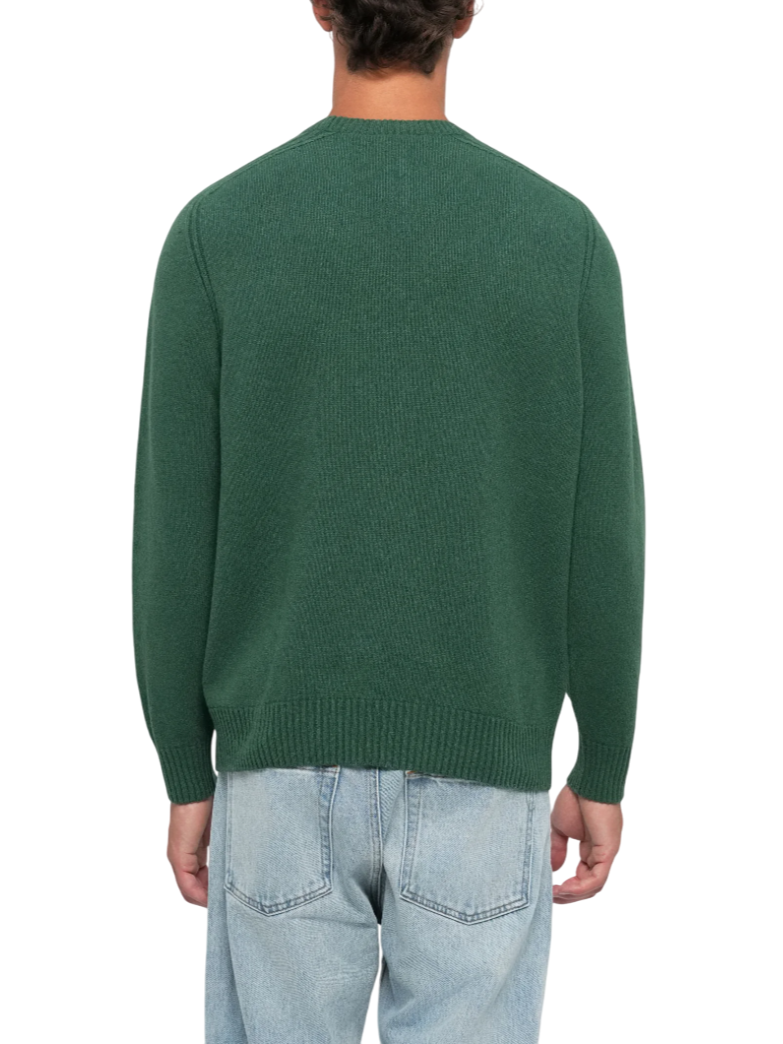 Lacoste maglia uomo misto lana verde melange AH5173 8IN LACOSTE 