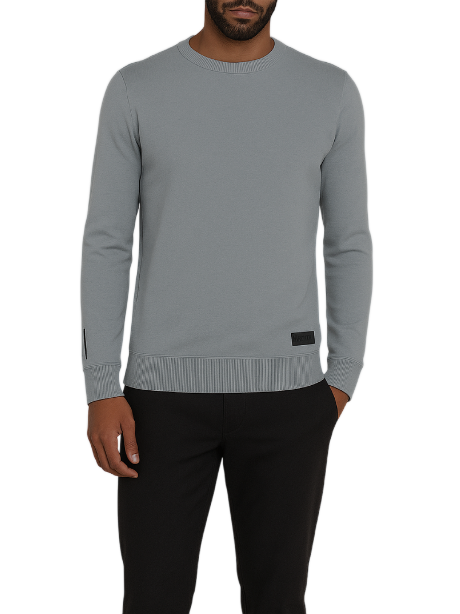 John Richmond maglia girocollo Cuanza grigio UMA25054MA GREY DARK John RICHMOND 