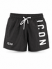 Icon boxer mare bambino con logo nero bianco