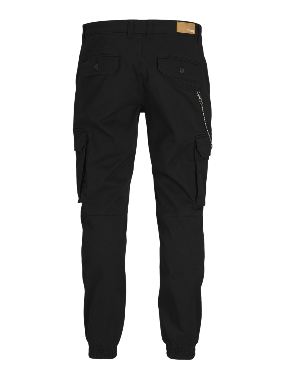 Jack&Jones pantalone cargo marco arthur nero 12267244 TAP SHOE JACK&JONES 
