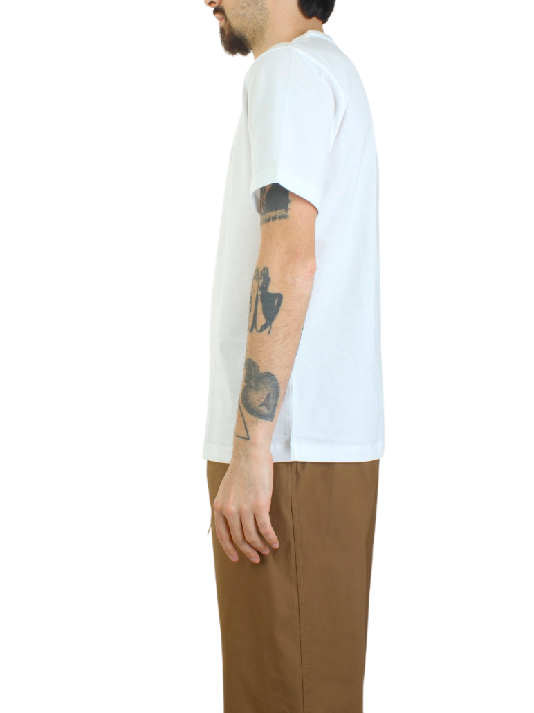 Blauer T-shirt Bourne maniche corte con logo bianco 25SBLUH02191-004547 100 BLAUER 