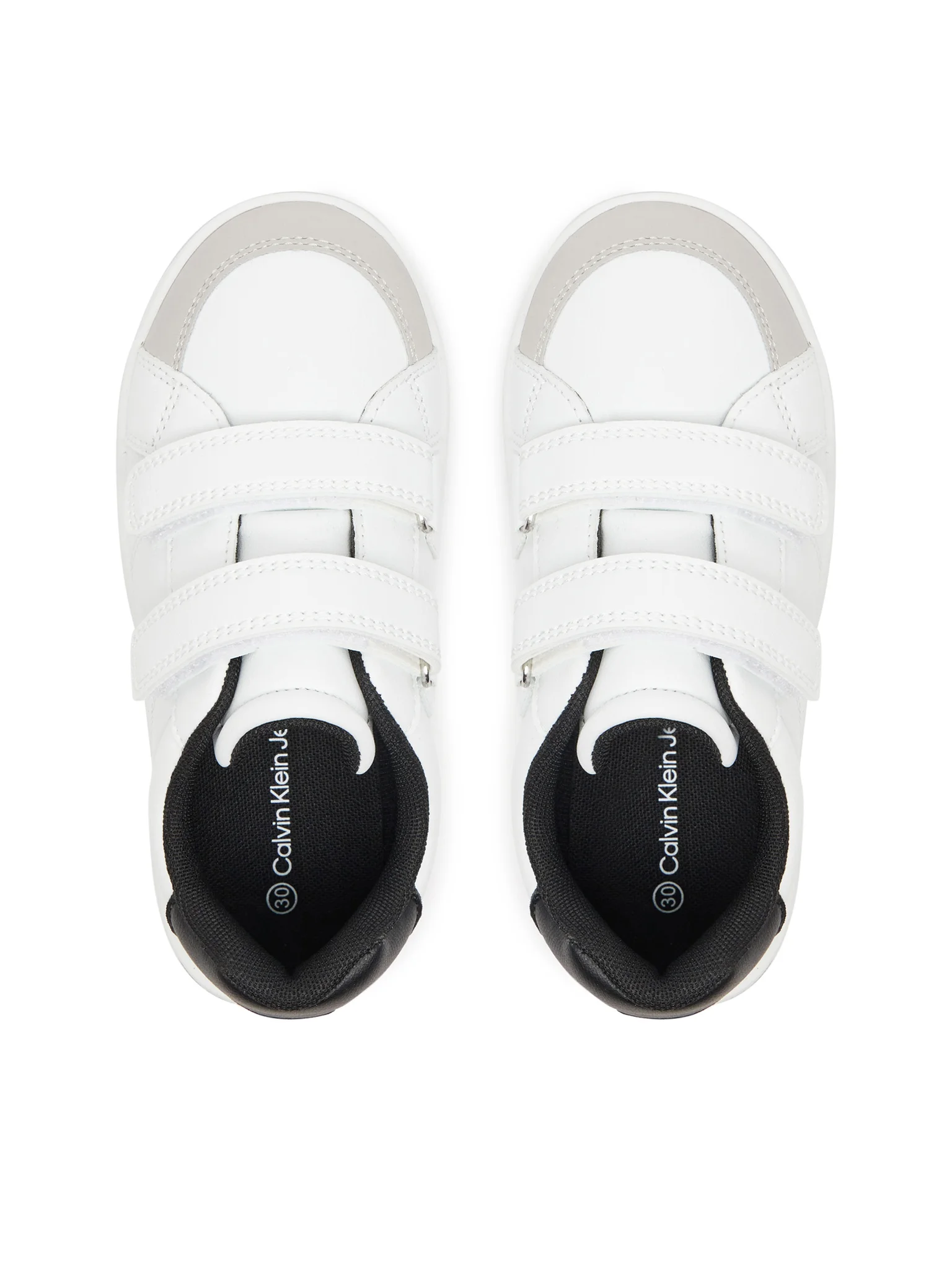 Calvin Klein Jeans sneakers in ecopelle con velcro bianco V1X9-81045-1355 X002 Calvin Klein Footwear 