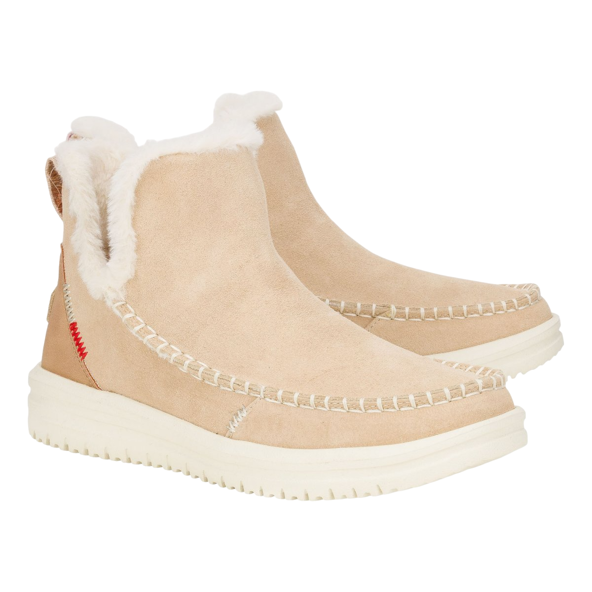 Hey Dude stivaletti Camden Suede con ecopelliccia beige 42028 265 HEY DUDE 