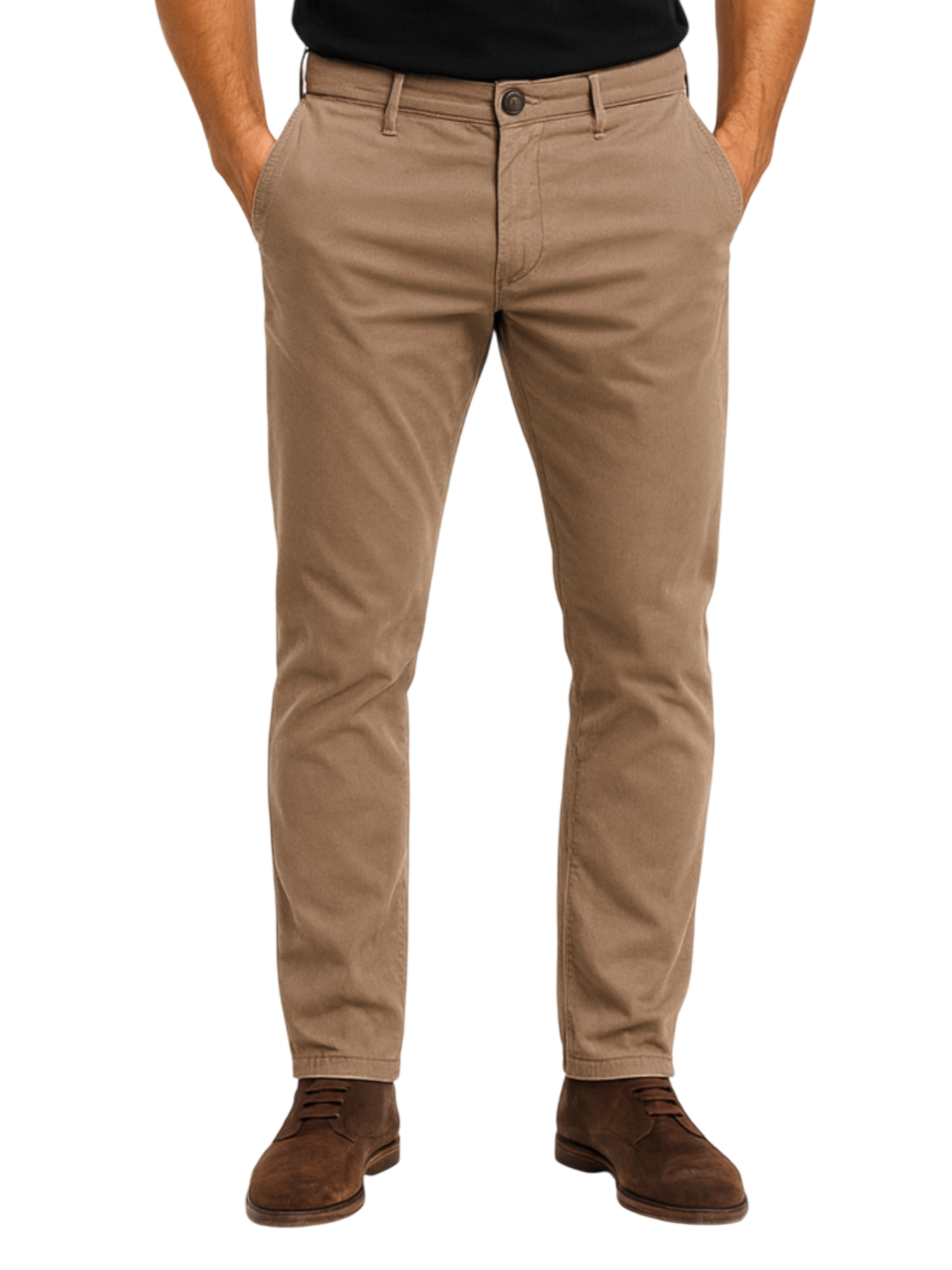 Le Braghe pantaloni uomo slim fit tortora PT101-2583 FANGO Le Braghe 