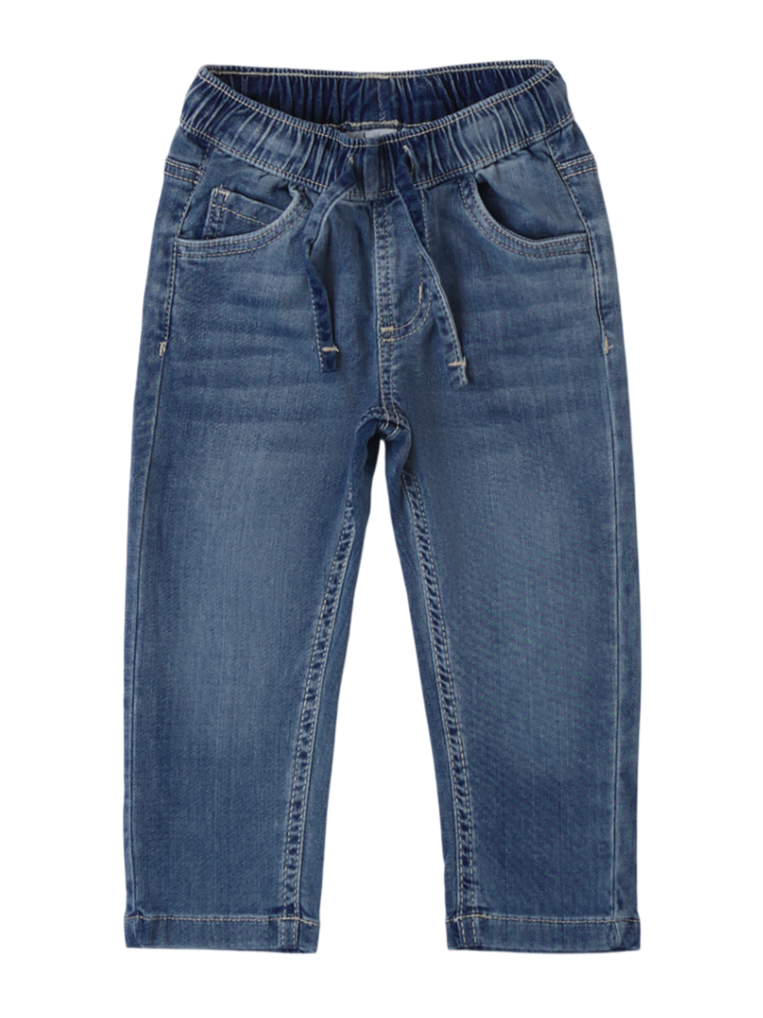 iDo jeans neonato in cotone stretch lavaggio blu 4B274 7400 iDO 