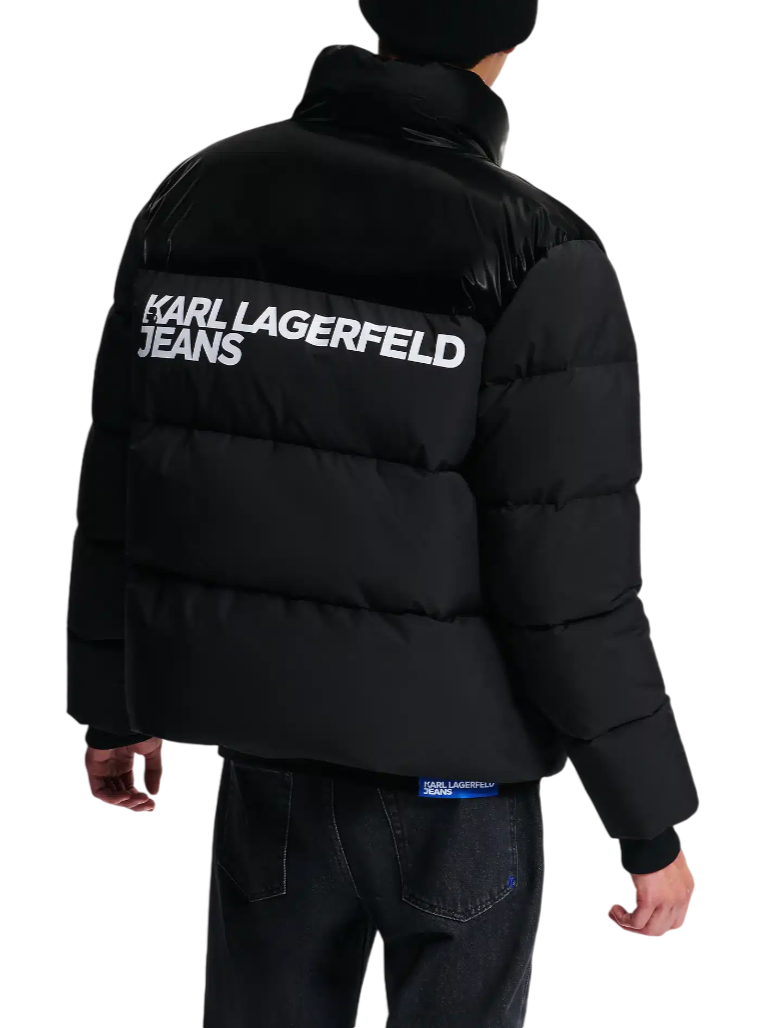 Karl Lagerfeld Jeans giubbino imbottito trapuntato corto nero 246D1507 J101 KARL LAGERFELD 