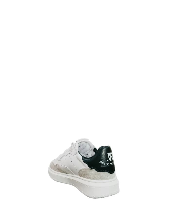 John Richmond sneakers in pelle e suede bianco 22804 E John RICHMOND 