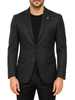 Le Braghe giacca blazer uomo monopetto nero