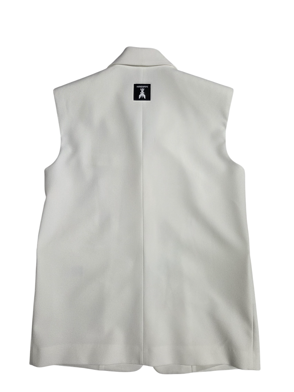 Patrizia Pepe gilet elegante monopetto bianco 7S0278-A555 W146 PATRIZIA PEPE 
