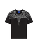 County of Milan T-shirt bambino con stampa iconica nero