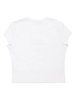 Diesel T-shirt manica corta Tangie con logo cut out bianco