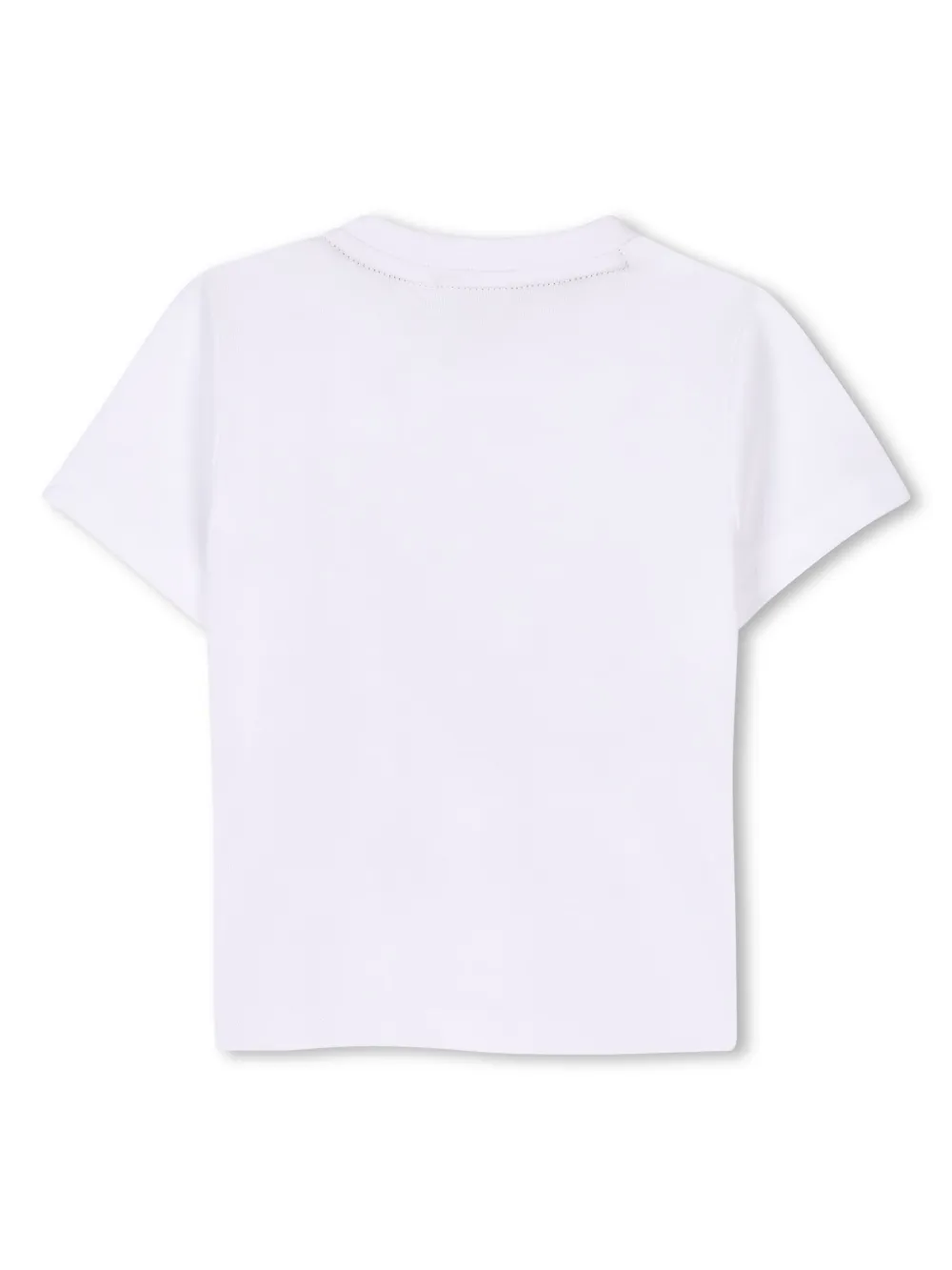 Boss T-shirt neonato maniche corte con logo bianco J52113 BIANCO BOSS 
