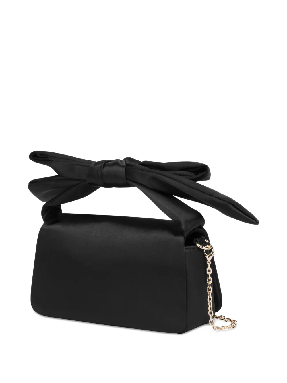 Love Moschino borsa a mano satin con fiocco nero JC4062PP1O-LV0 000 MOSCHINO LOVE 
