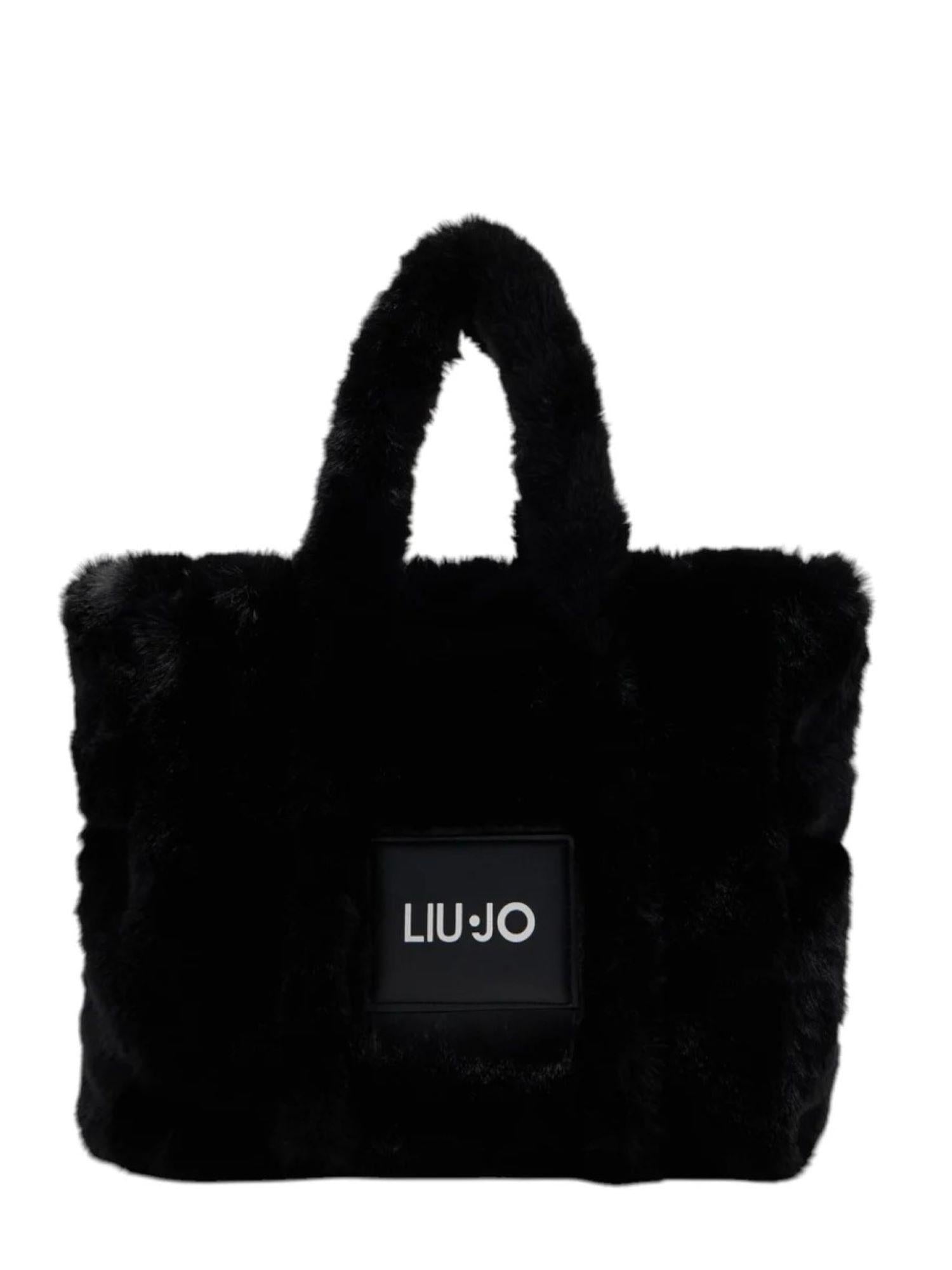Liu Jo borsa donna in ecopelliccia nero TF5270E0374 22222 LIU JO 