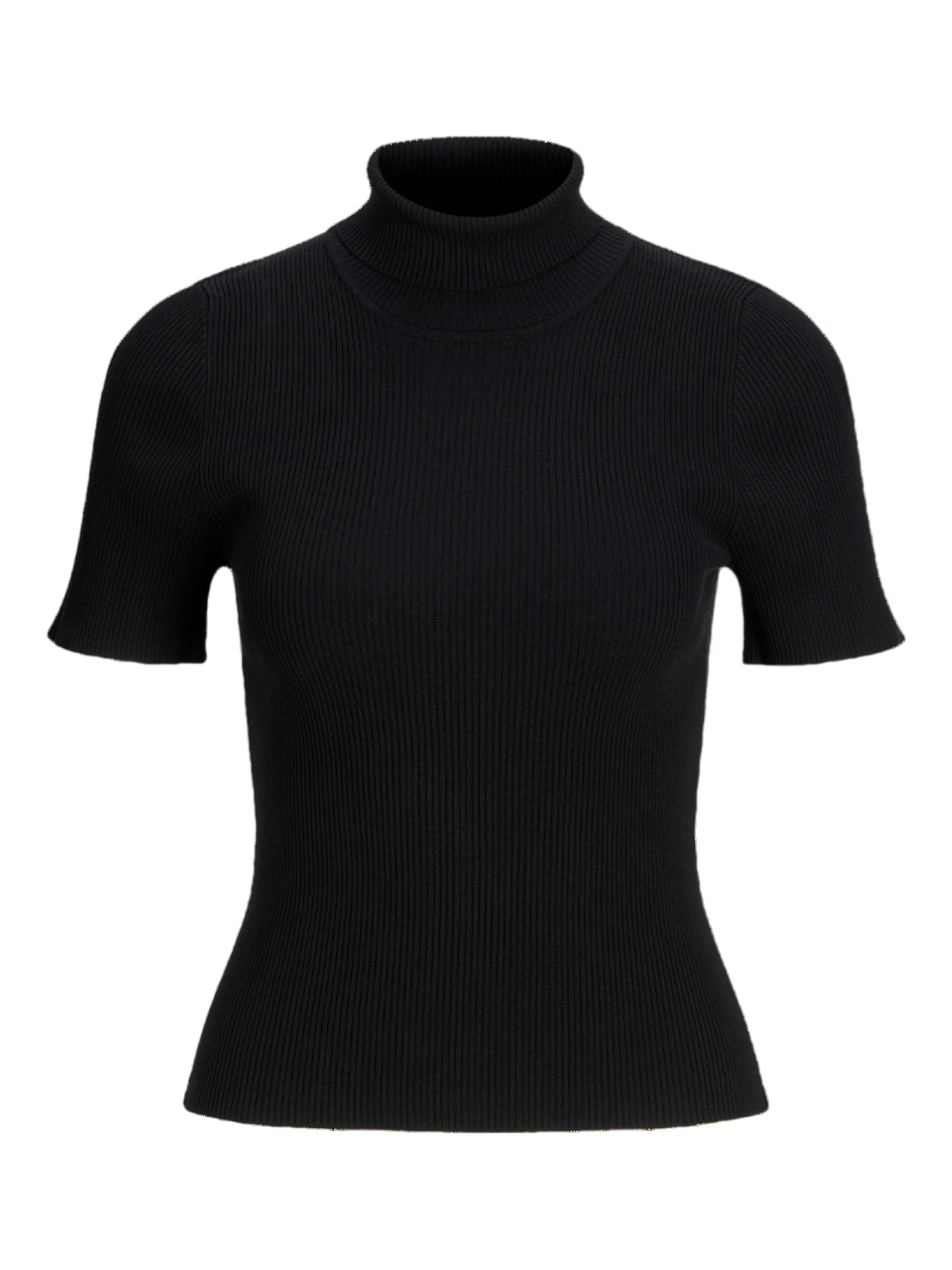JJXX maglia a collo alto jade nera 12259222 BLACK JJXX 