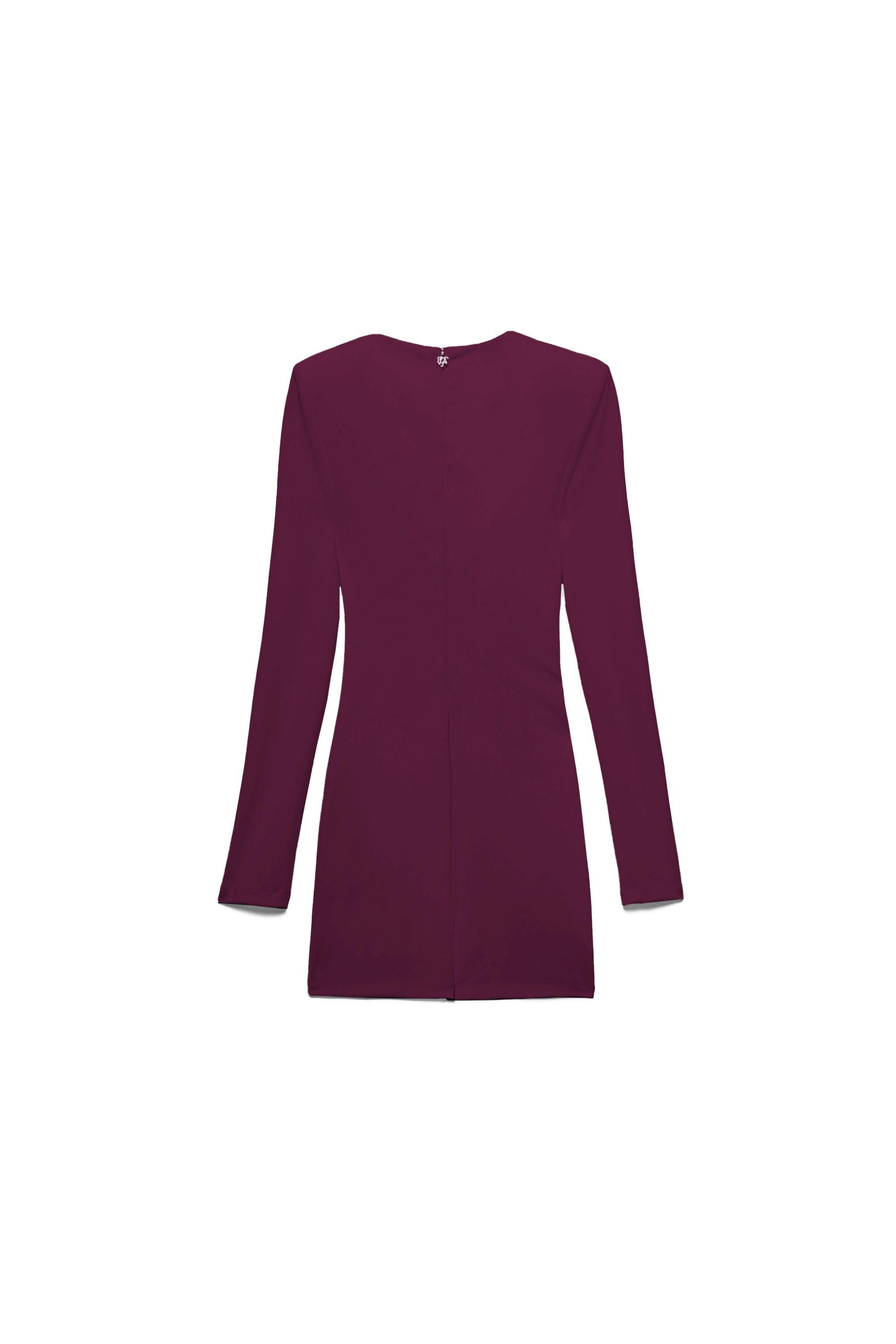 Aniye By abito tubino corto Ivy viola prugna 181237 00891 ANIYE BY 