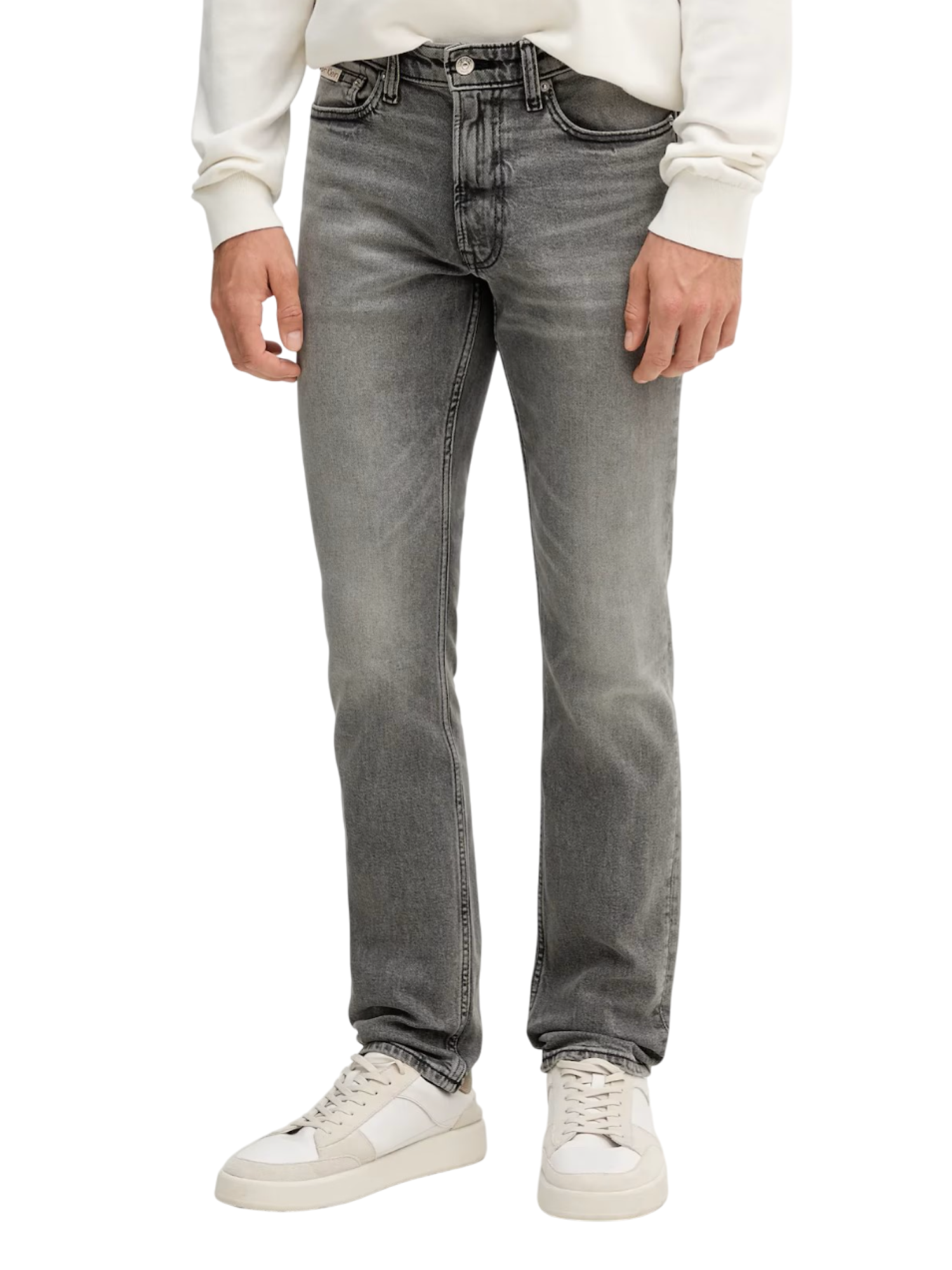 Calvin Klein Jeans jeans uomo slim lavaggio grigio LV04RD702G ZY3 Calvin Klein Jeans 