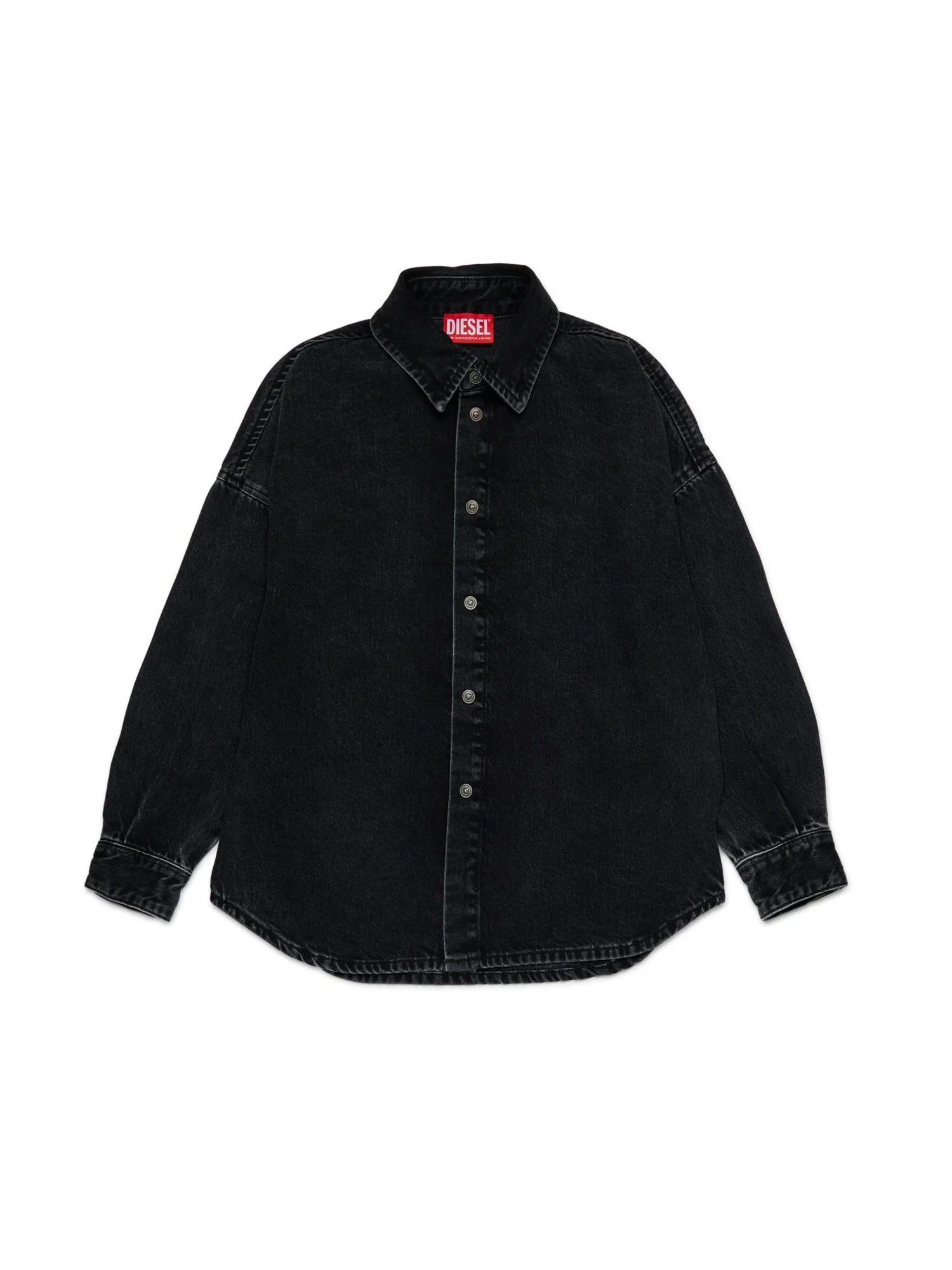 Diesel camicia Ckama in denim lavaggio nero J02307-KXBPT K02 DIESEL 