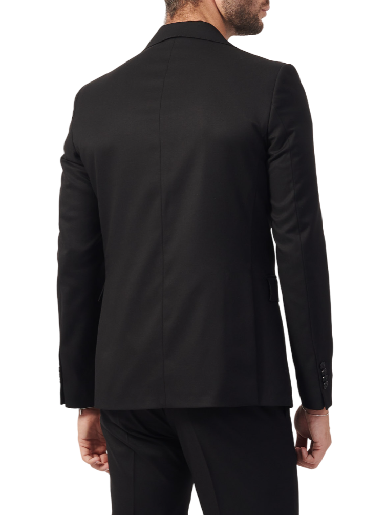 Mulish completo uomo giacca monopetto e pantaloni nero ZEUS-AB7200 NERO MULISH 