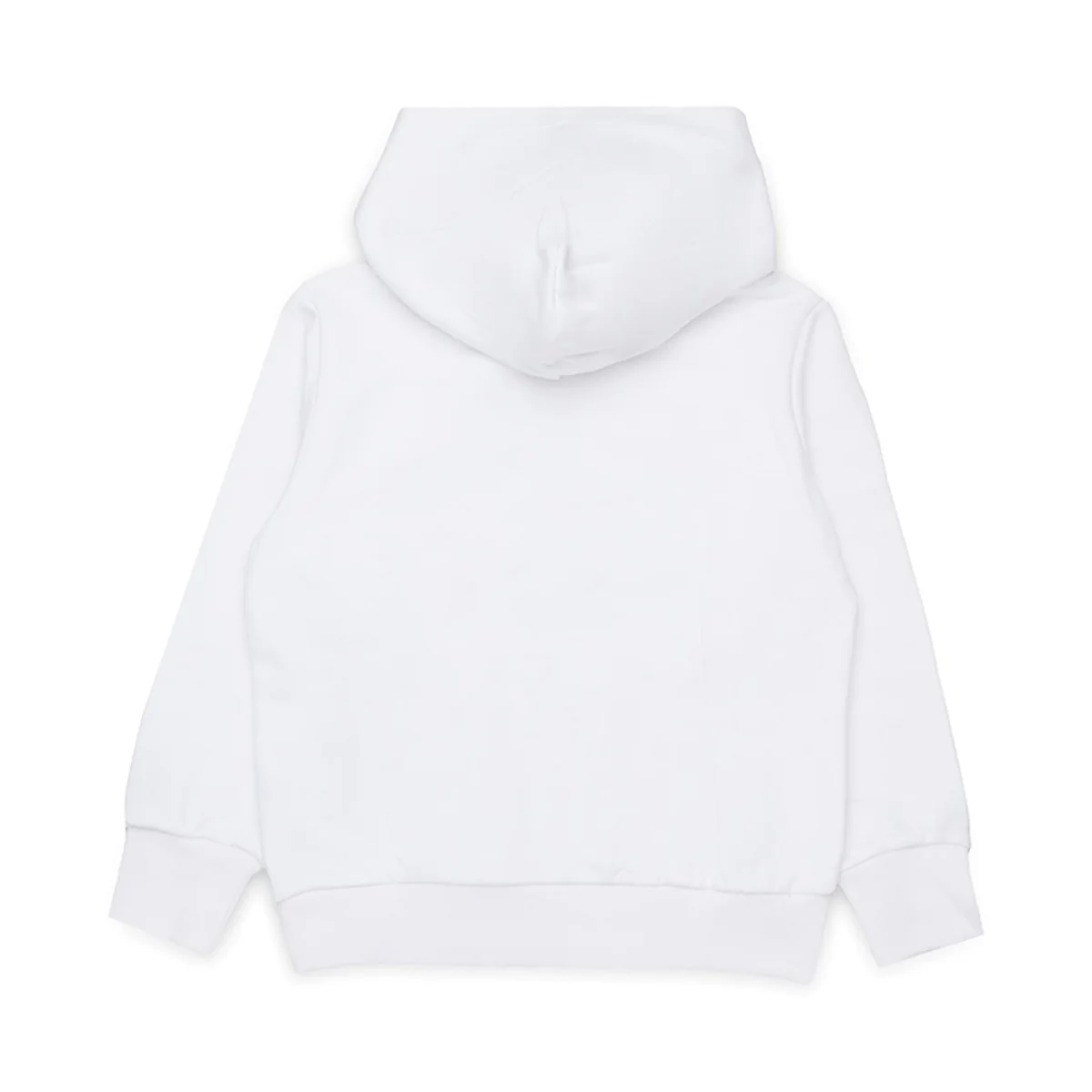 Diesel felpa bambino con cappuccio bianco J02485-KYAZ3 K100 DIESEL 