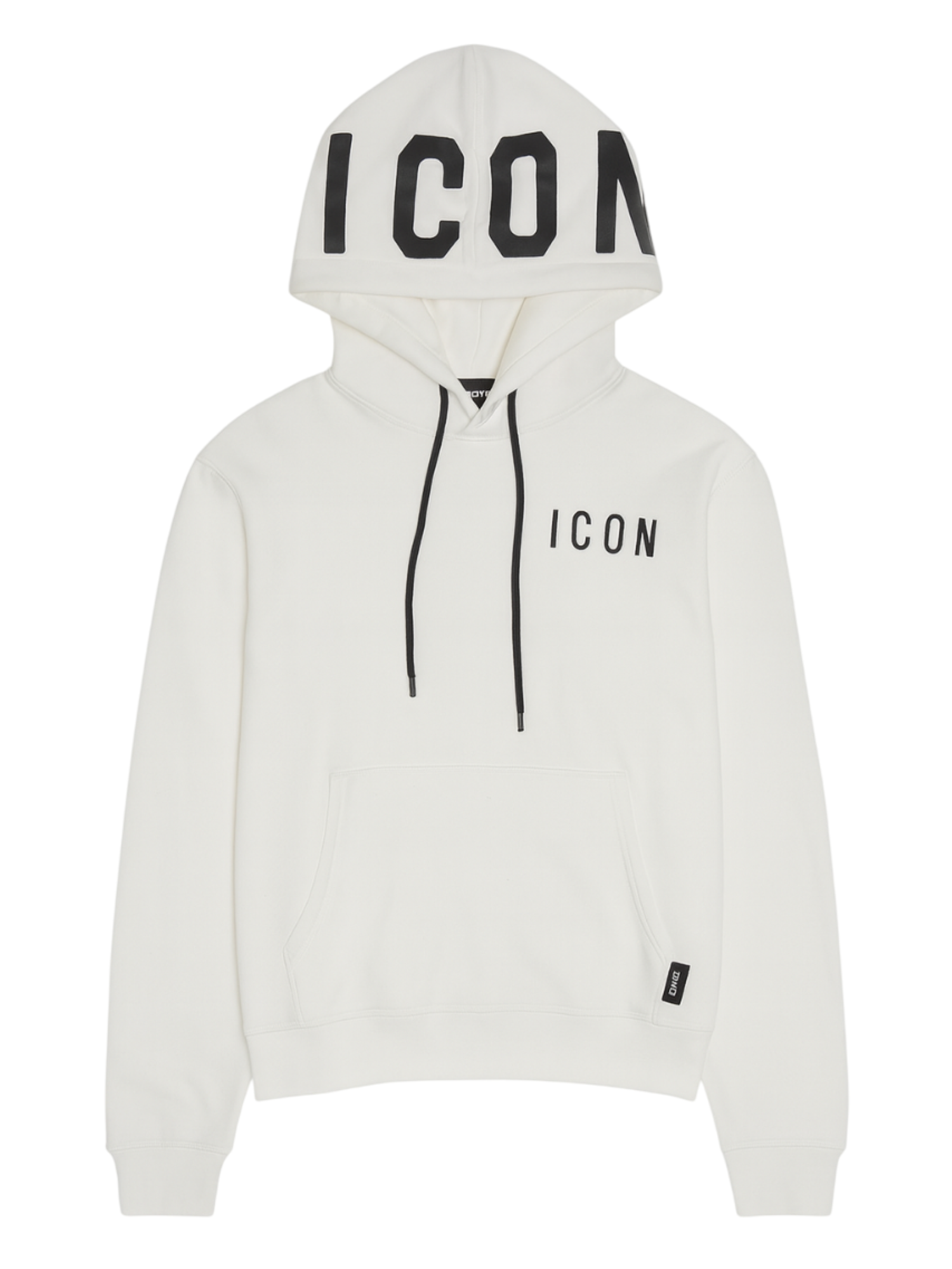 Icon felpa con cappuccio uomo panna ICUF2W6F008 OFF WHITE ICON 