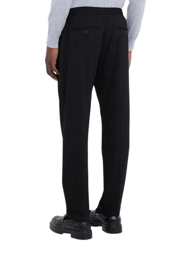 Liu Jo pantaloni joggers uomo con coulisse nero QXX081J4776 22222 LIU JO 