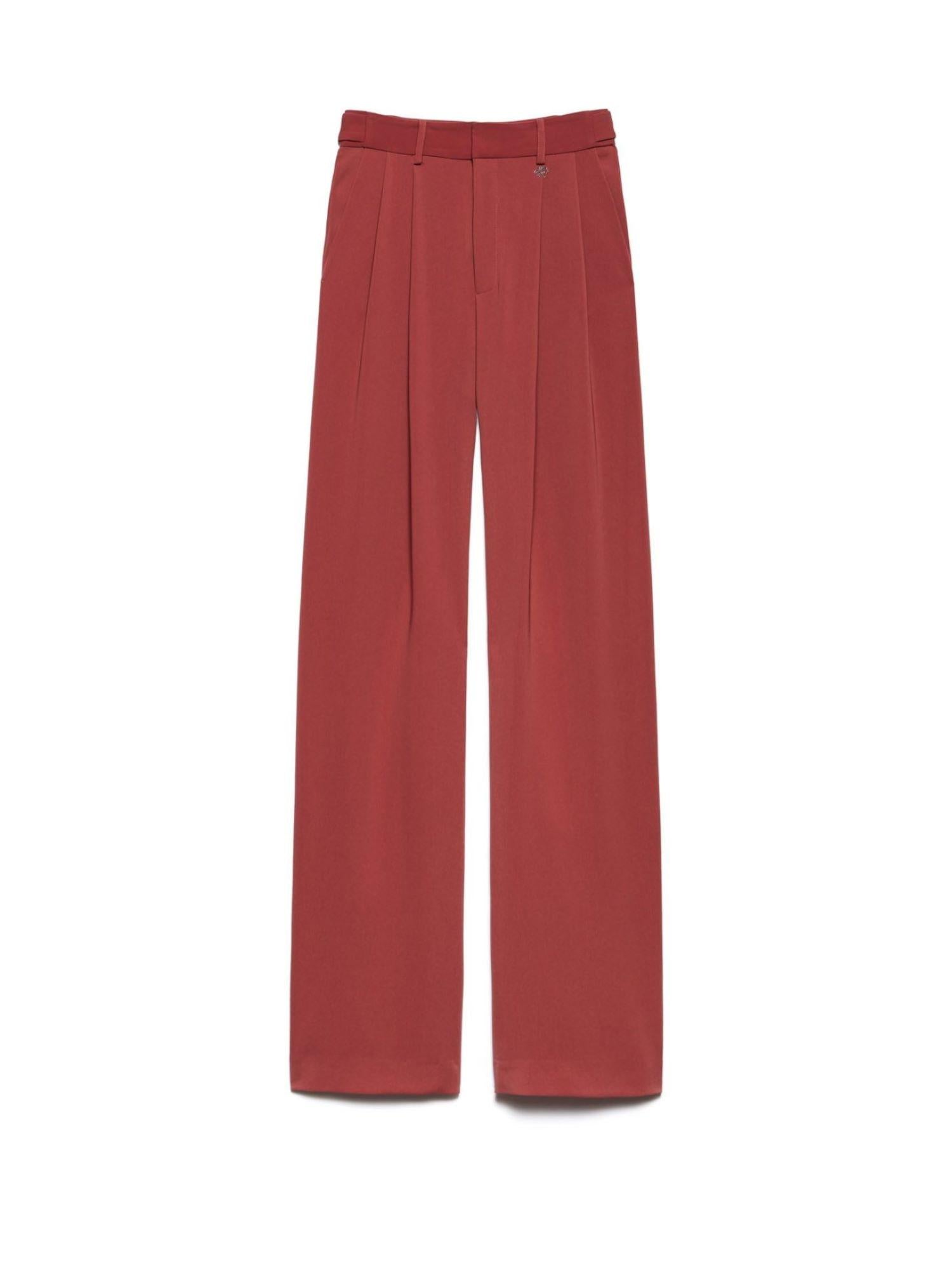 Aniye By pantaloni palazzo Bella con pinces malva 185003 02478 ANIYE BY 