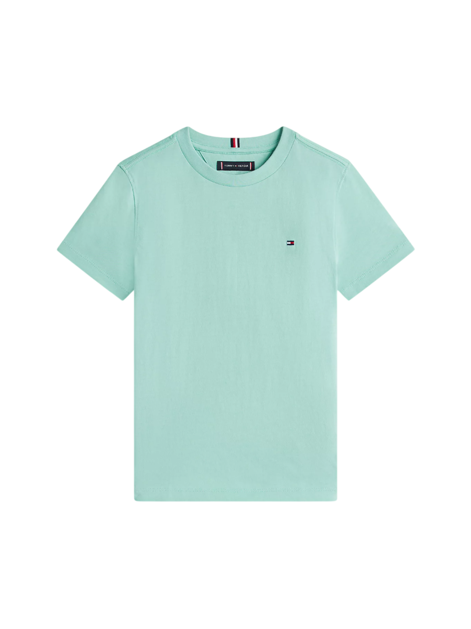 Tommy Hilfiger T-shirt manica corta bambino verde acqua KB0KB06879 DAA Tommy Hilfiger 