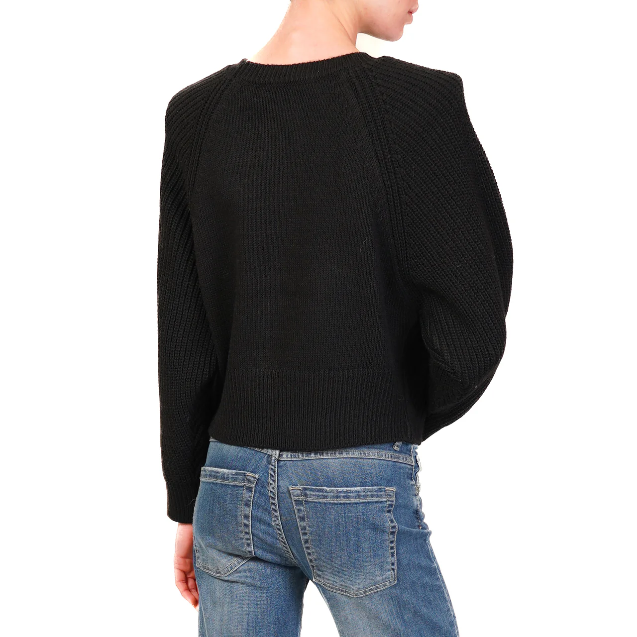 Haveone maglia a costine con spalline nero MPQ-M195 NERO HAVEONE 