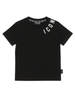 Icon T-shirt manica corta bambino nero