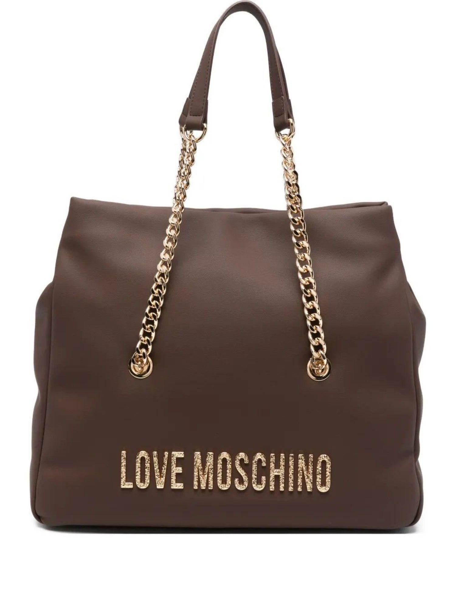 Love Moschino borsa a spalla in ecopelle marrone JC4311PP0N-KD0 31A MOSCHINO LOVE 